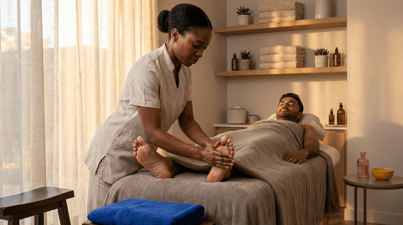 Foot Reflexology Lagos, Reflexology Massage, Foot Massage Lagos, Therapeutic Foot Massage, Reflexology Treatment, Stress Relief Massage, Foot Therapy, Wellness Spa Lagos, Relaxation Massage, Luxury Spa Treatment Foot Reflexology Lagos, Reflexology Massage, Foot Massage Lagos, Therapeutic Foot Massage, Reflexology Treatment, Stress Relief Massage, Foot Therapy, Wellness Spa Lagos, Relaxation Massage, Luxury Spa Treatment