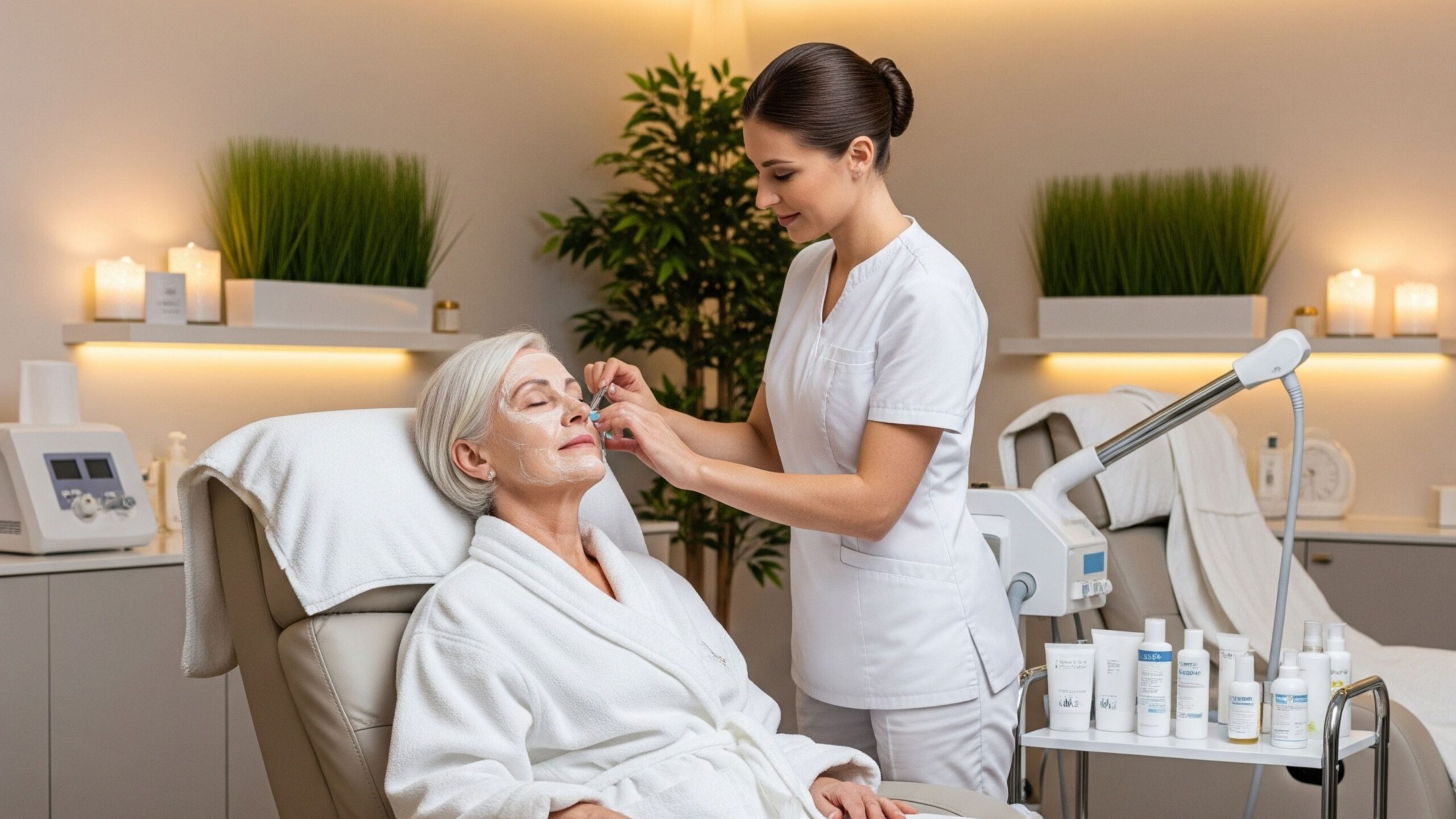 Facial Spa Lagos, Premium Anti-Ageing Skincare.
